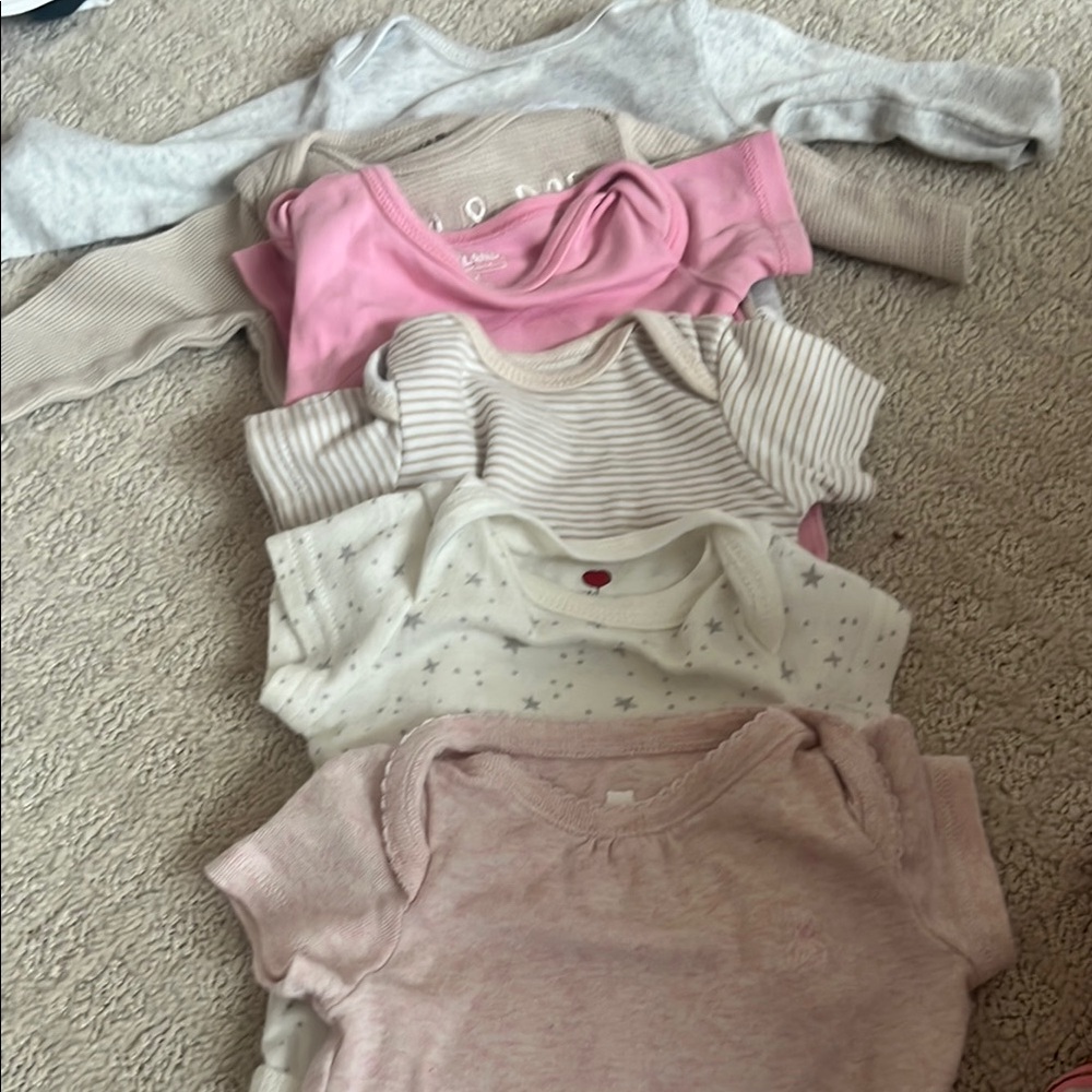 Pink and Gray Kids Shirt Set